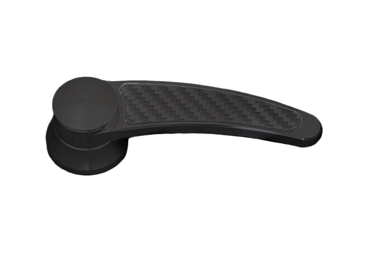 Universal Door Handle For Pre-1948 GM; Black; Carbon Fiber