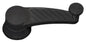 Quarter Window Crank; Pre-1948 Ford; Carbon Fiber; Black
