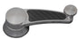 Quarter Window Crank; Pre-1948 Ford; Carbon Fiber; Clear