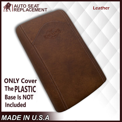 2003 - 2006 Ford Expedition Center Console Arm Rest LEATHER Lid Cover King Ranch