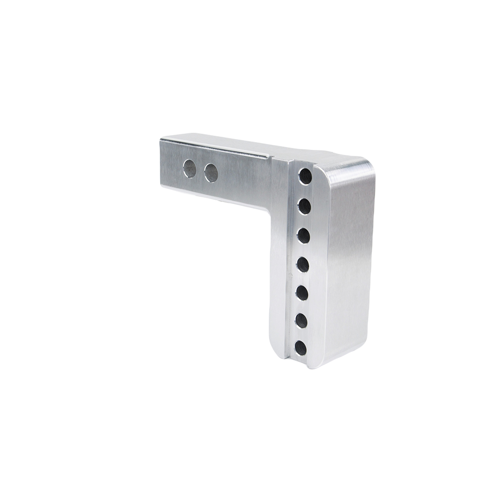 Weigh Safe Aluminum Draw Bar 4" Drop 2" Shank