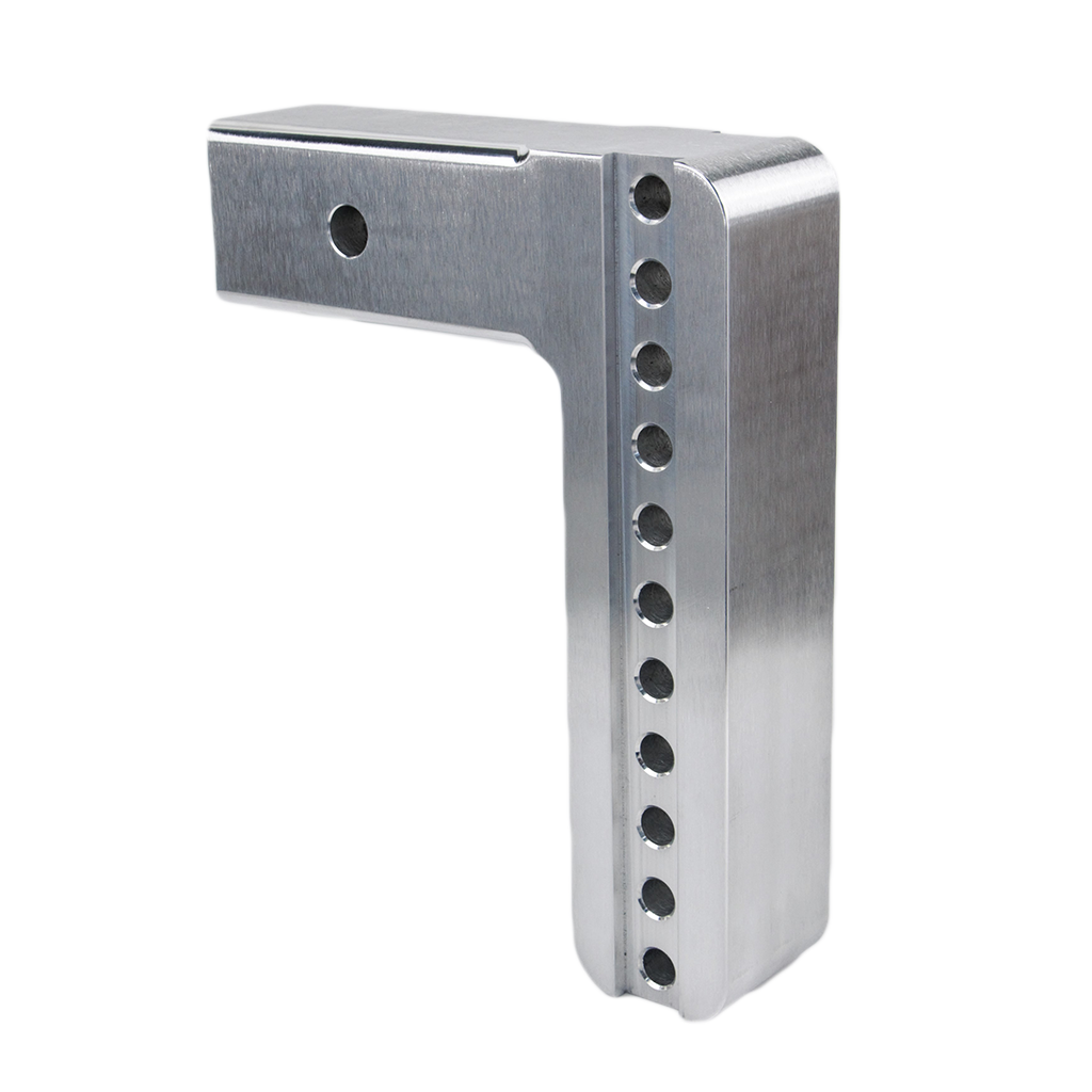 Weigh Safe Aluminum Draw Bar 8" Drop 2.5" Shank