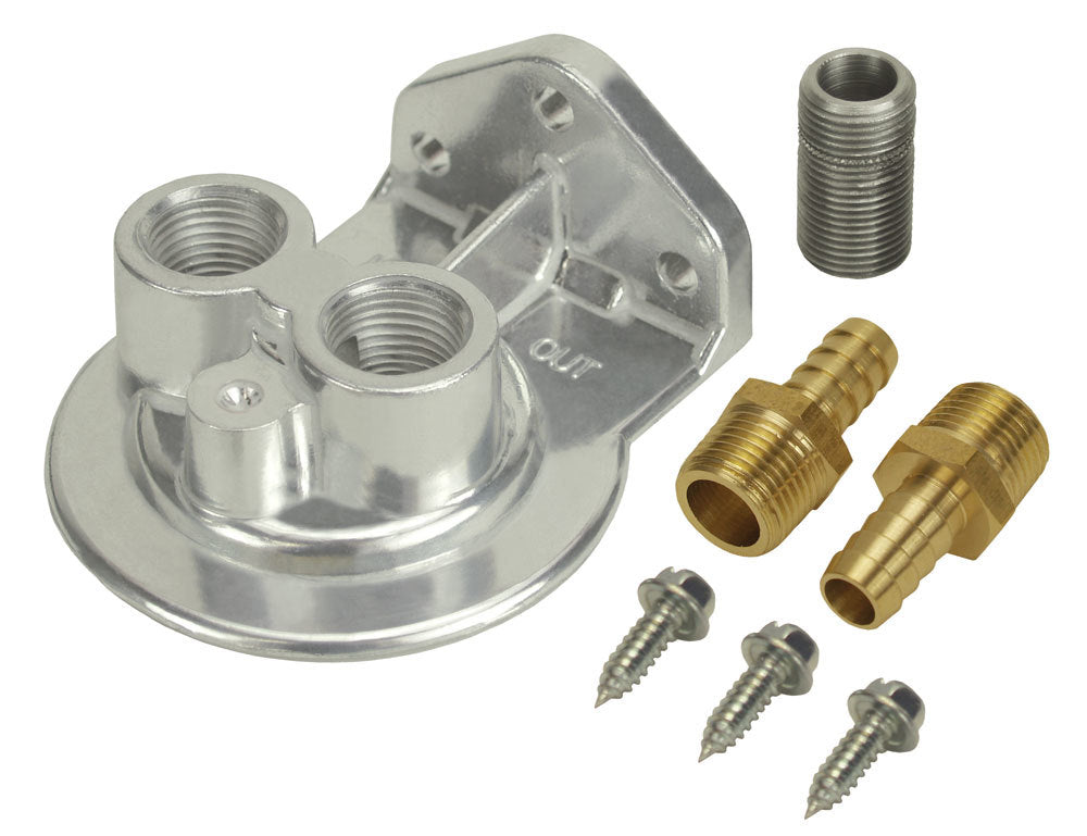 Single Mount Oil Filter Mount Ports Up - 15728