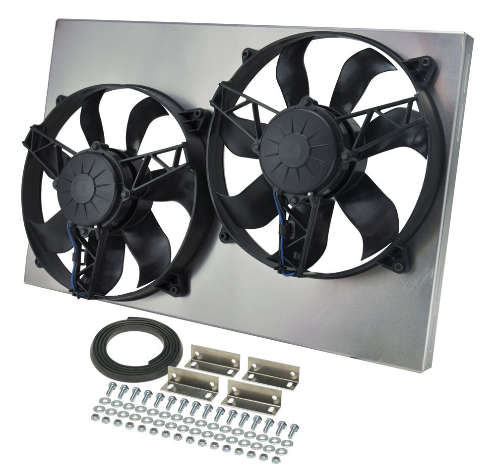 Dual Radiator Fan Shroud Assembly - 16831