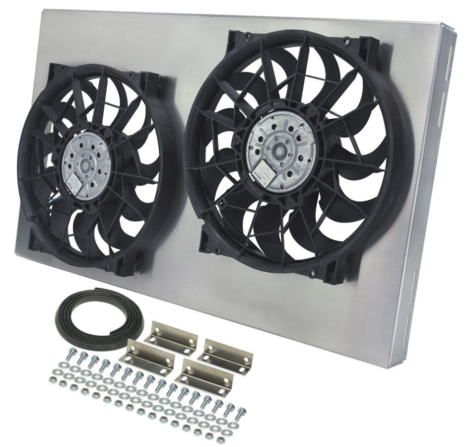Dual Radiator Fan Shroud Assembly - 16838