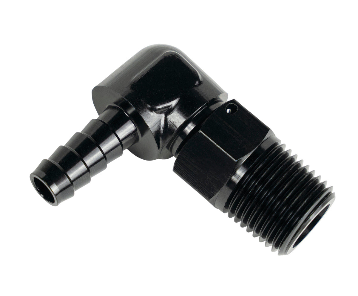 Fitting 90 Degree 7/8-14 to 3/8in Barb - 59406