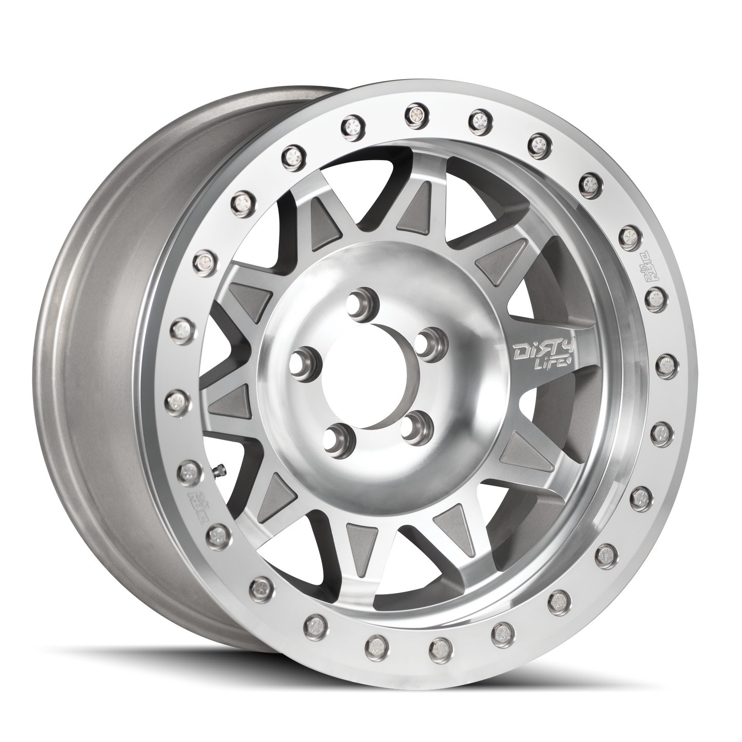 DIRTY LIFE ROADKILL RACE 9302 MACHINED 17X9 BLANK -14MM 71.5MM 9302-7999M14