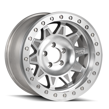 DIRTY LIFE ROADKILL RACE MACHINED 17X9 BLA-NK -38MM 71.5MM 9302-7999M38