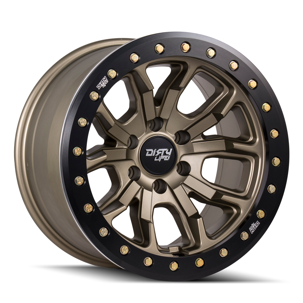 DIRTY LIFE DT-1 9303 SATIN BRONZE 17X9 8-170 -12MM 130.8MM 9303-7970MGD