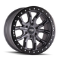 DIRTY LIFE DT-1 9303 SATIN GUNMETAL 17X9 5-114.3 -12MM 72.6MM 9303-7965MGT12