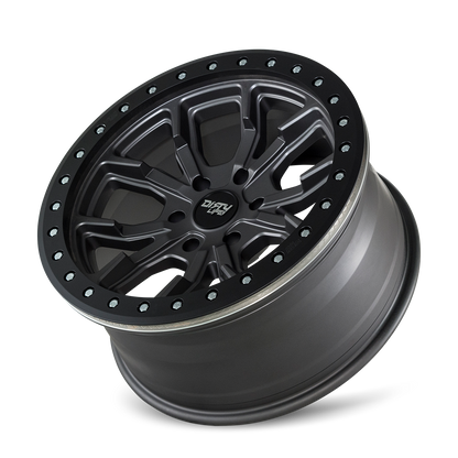 DIRTY LIFE DT-1 9303 SATIN GUNMETAL 17X9 5-127 -38MM 78.1MM 9303-7973MGT38