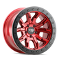 DIRTY LIFE DT-1 9303 CRIMSON CANDY RED 17X9 5-127 -38MM 78.1MM 9303-7973R38