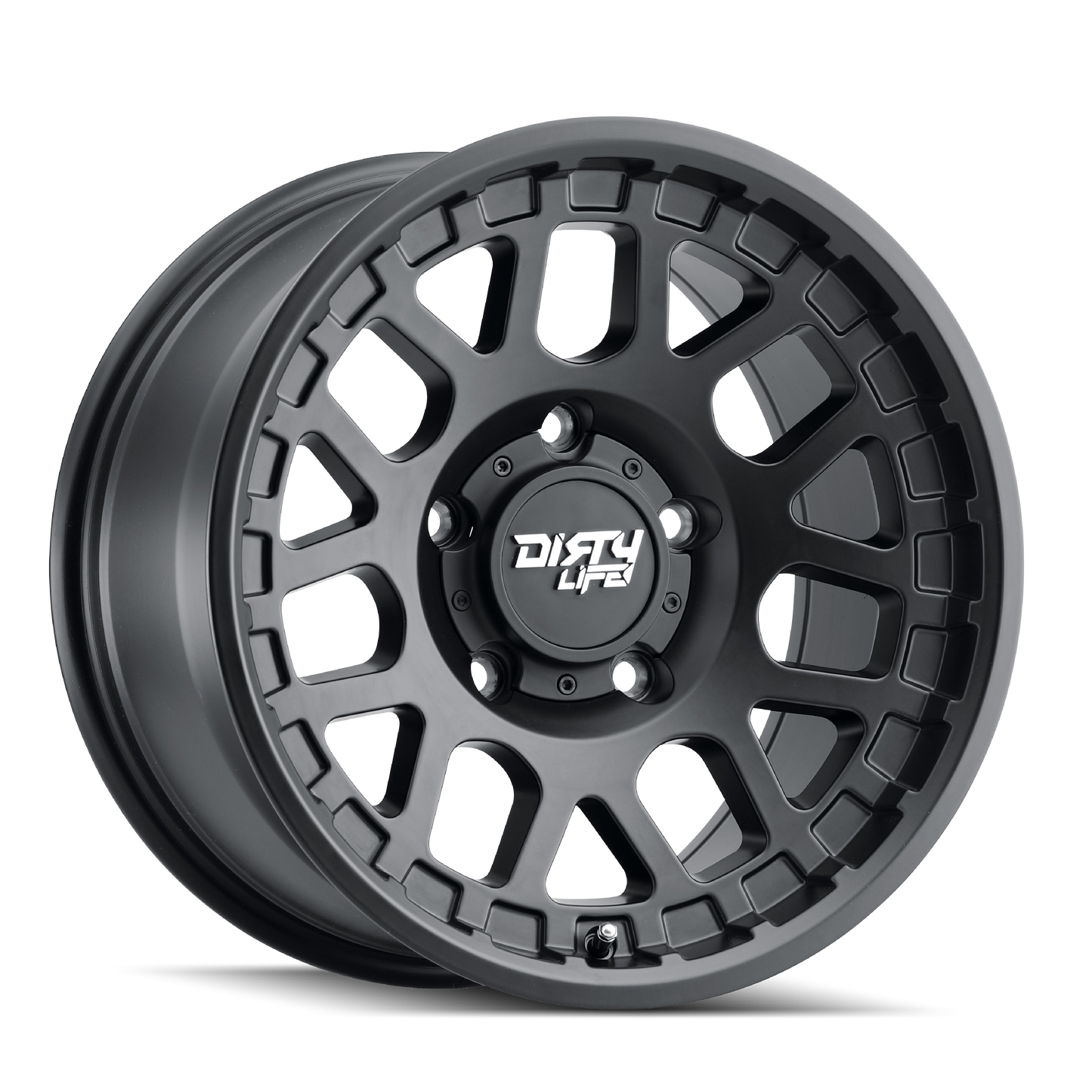 DIRTY LIFE MESA 9306 MATTE BLACK 17X9 5-127 -12MM 78.1MM 9306-7973MB12
