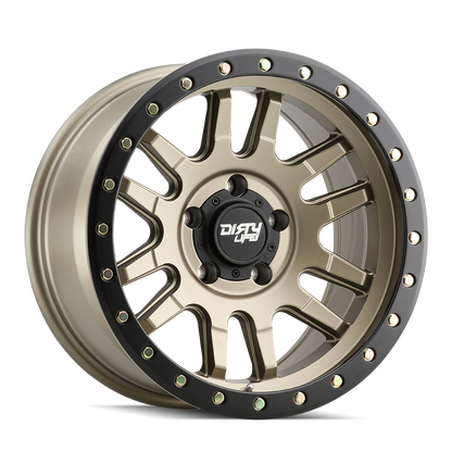 DIRTY LIFE CANYON PRO 9309 SATIN GOLD 17X9 6-139.7 0MM 106MM 9309-7983MGD0