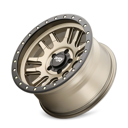 DIRTY LIFE CANYON PRO 9309 SATIN GOLD 17X9 6-139.7 -12MM 106MM 9309-7983MGD12