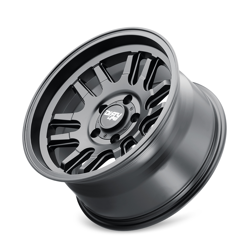 DIRTY LIFE CANYON 9310 MATTE BLACK 17X9 5-127 -12MM 71.5MM 9310-7973MB12