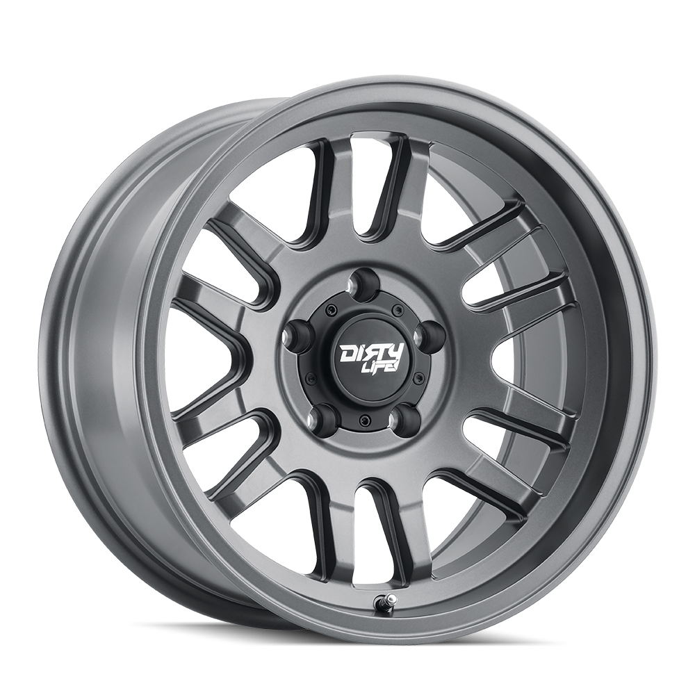 DIRTY LIFE CANYON 9310 SATIN GRAPHITE 17X9 5-127 -12MM 71.5MM 9310-7973MGT12