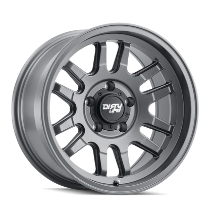 DIRTY LIFE CANYON 9310 SATIN GRAPHITE 17X9 5-127 -12MM 71.5MM 9310-7973MGT12