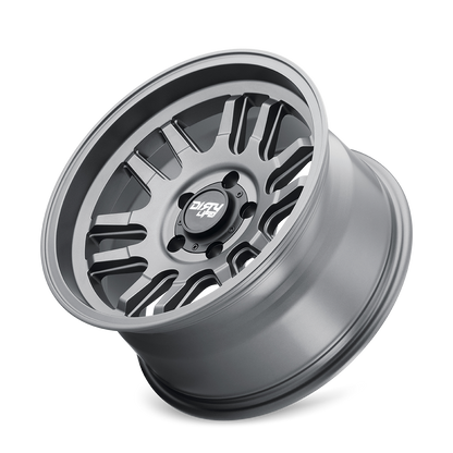 DIRTY LIFE CANYON 9310 SATIN GRAPHITE 17X9 5-127 -12MM 71.5MM 9310-7973MGT12