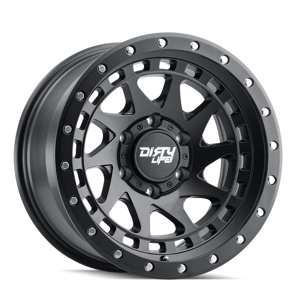 DIRTY LIFE ENIGMA PRO 9311 MATTE BLACK 17X9 5-127 -38MM 71.5MM 9311-7973MB38
