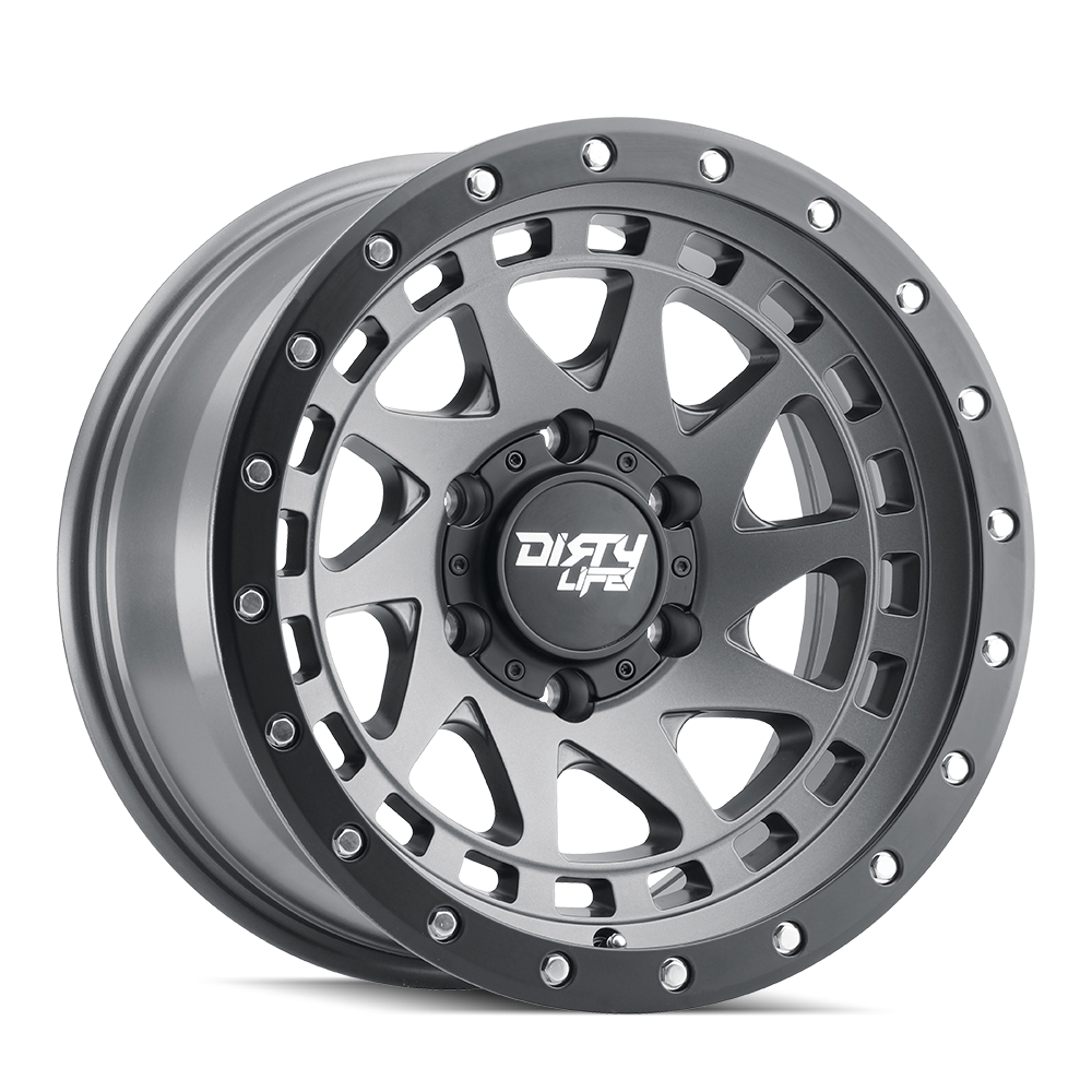 DIRTY LIFE ENIGMA PRO 9311 SATIN GRAPHITE 17X9 5-127 -12MM 71.5MM 9311-7973MGT12