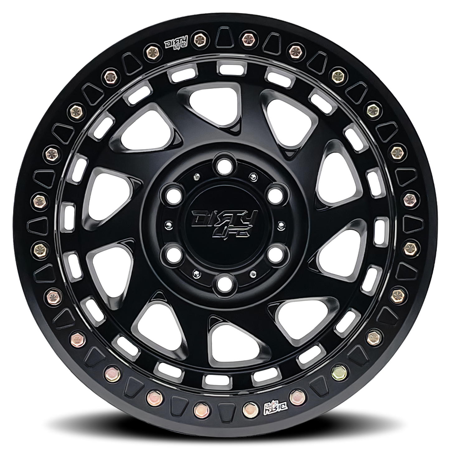 DIRTY LIFE ENIGMA RACE 9313 MATTE BLACK 17X9 8-170 -12MM 125.2MM 9313-7970MB12