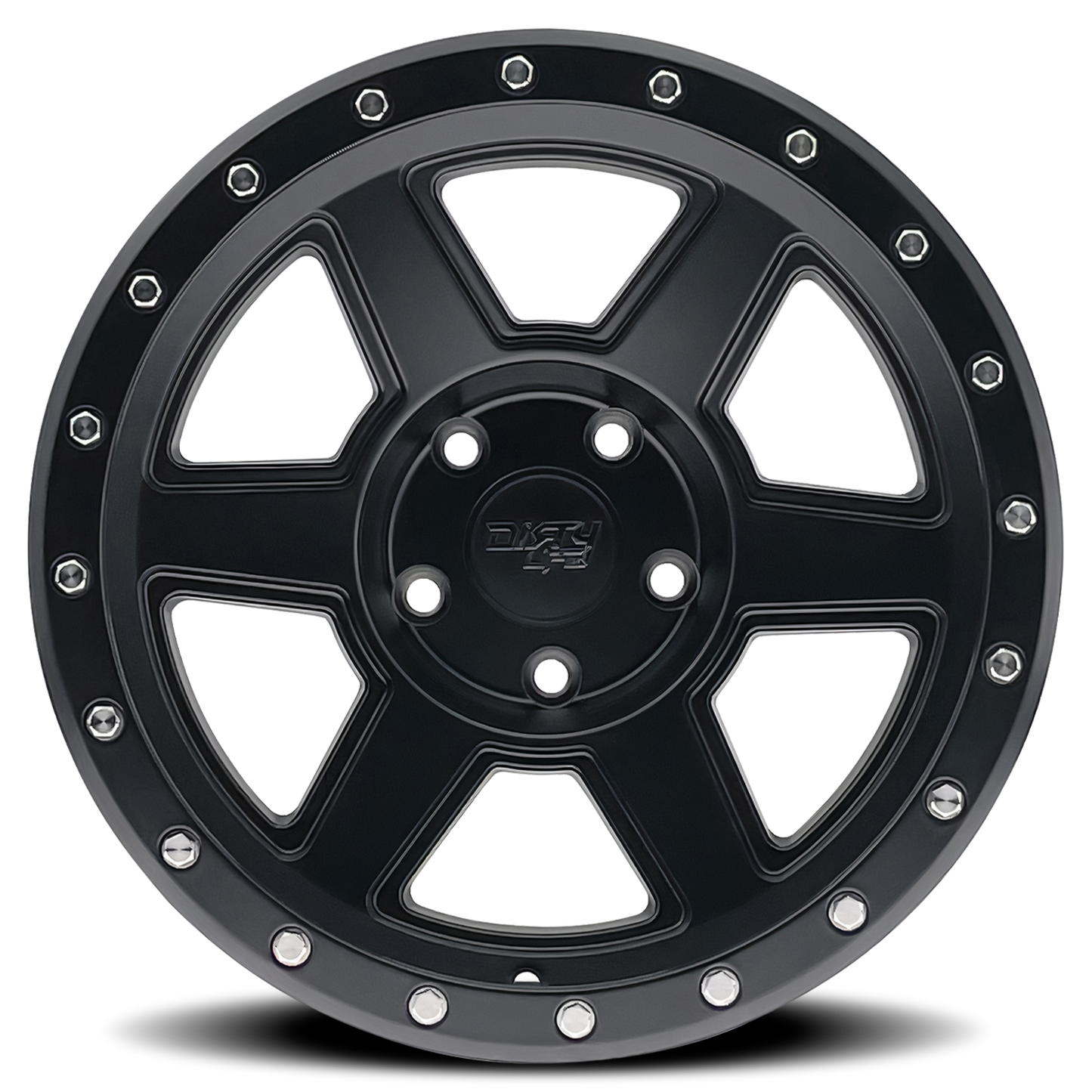 DIRTY LIFE COMPOUND 9315 MATTE BLACK 20X9 6-139.7 -12MM 106MM 9315-2983MB12