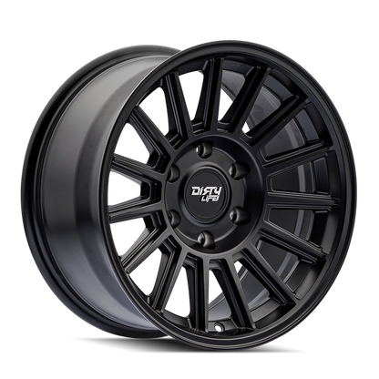 DIRTY LIFE JOURNEY 9316 SATIN BLACK 17X8.5 6-139.7 0MM 106MM 9316-7883MB