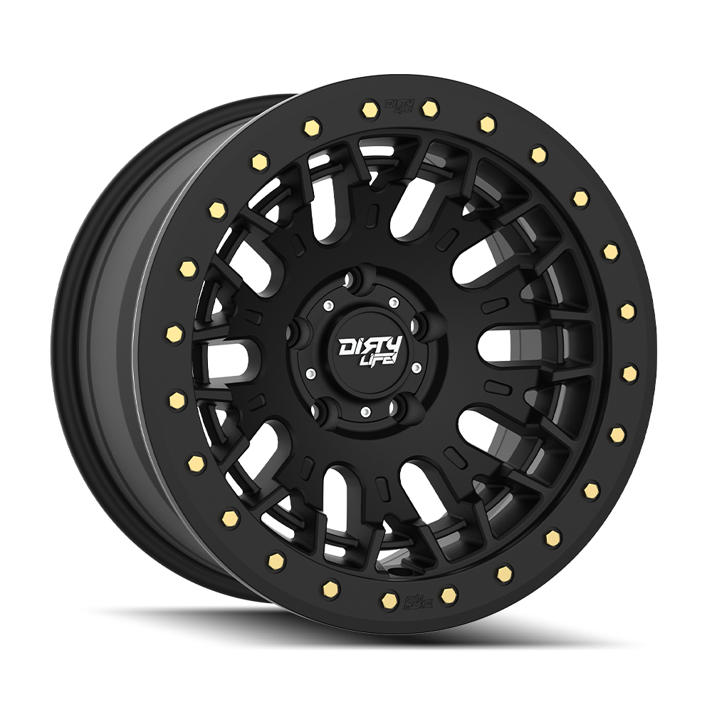 DIRTY LIFE DT-3 9317 SATIN BLACK 17X9 5-127 -38MM 78.1MM 9317-7973MB38