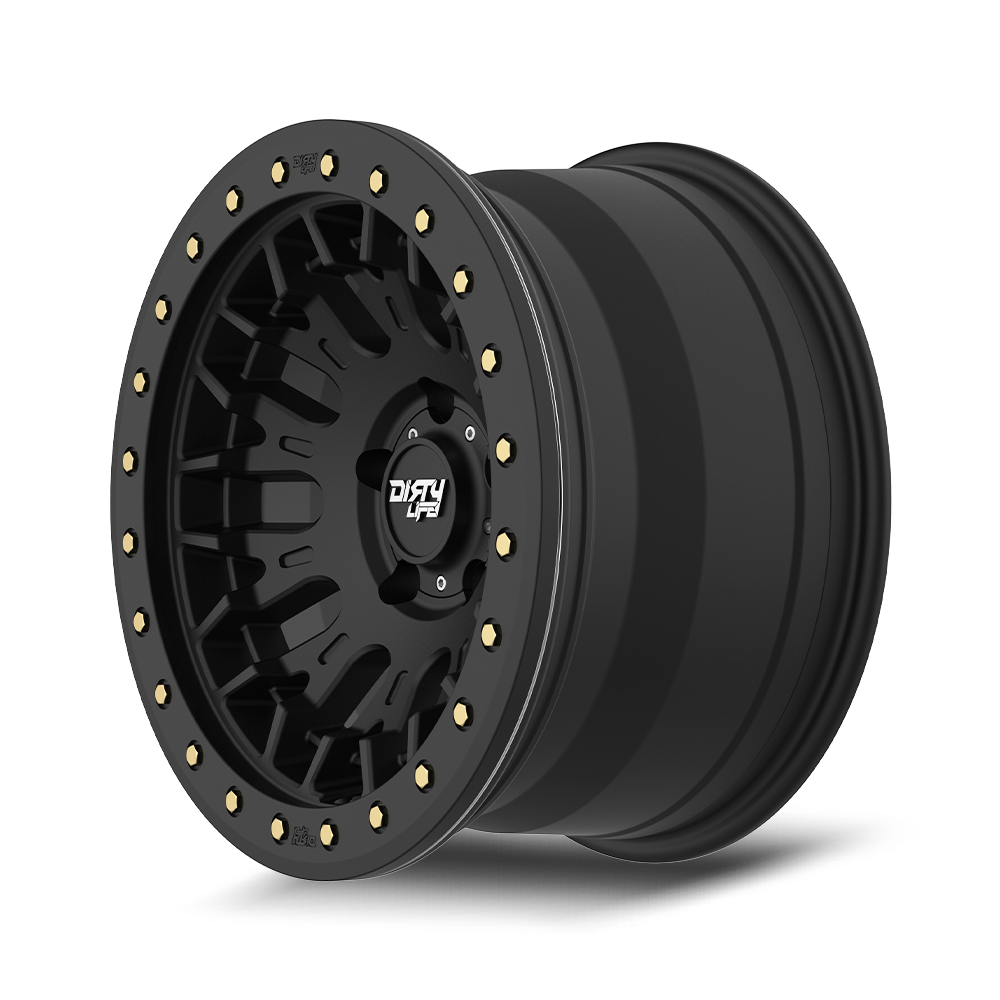 DIRTY LIFE DT-3 9317 SATIN BLACK 17X9 6-139.7 -12MM 106MM 9317-7983MB