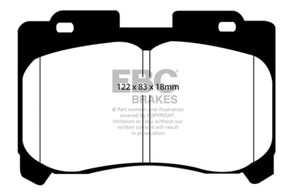 EBC Brakes - S10 Kits Greenstuff 2000 And GD Rotors - S10KF1744