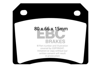 EBC Brakes - S20 Kits Ultimax And Plain Rotors - S20K1205