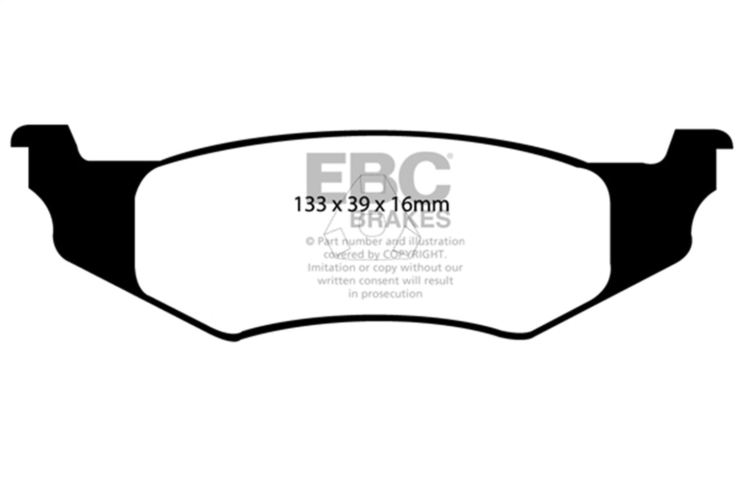 EBC Brakes - S9 Kits Yellowstuff And USR Rotors - S9KR1139