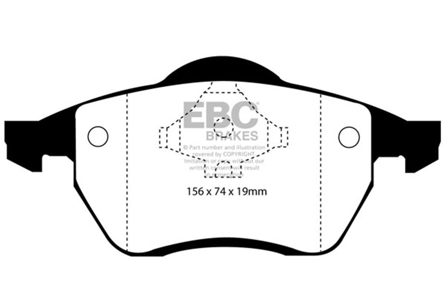 EBC Brakes - S20 Kits Ultimax And Plain Rotors - S20K1669