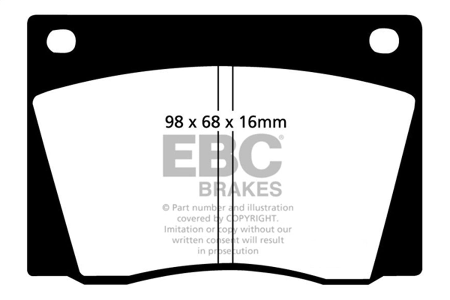 EBC Brakes - S5 Kits Yellowstuff And GD Rotors - S5KF1029