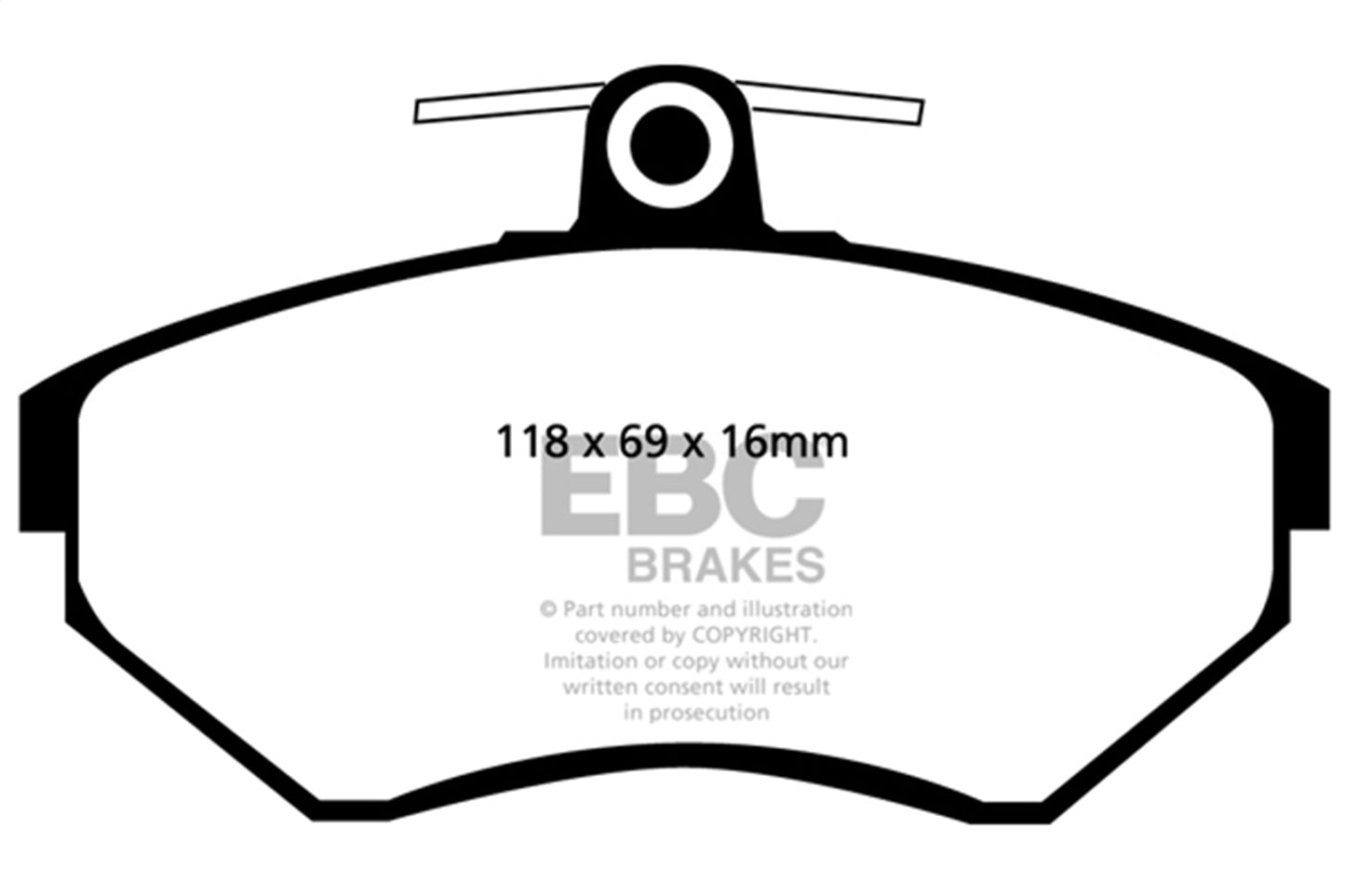 EBC Brakes - S5 Kits Yellowstuff And GD Rotors - S5KF1038