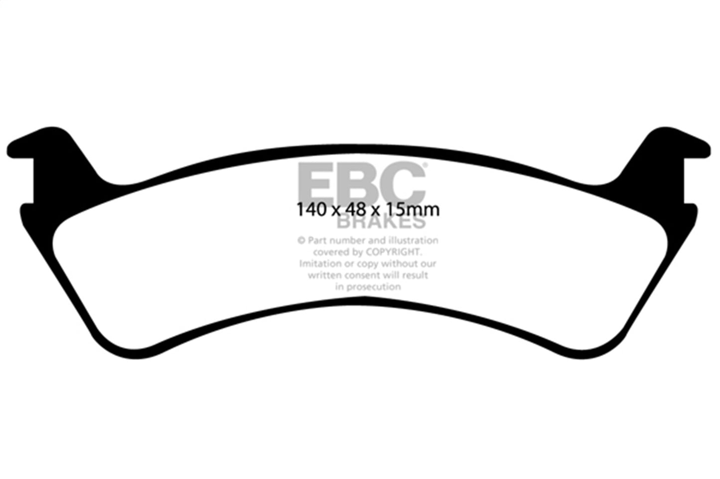 EBC Brakes - S9 Kits Yellowstuff And USR Rotors - S9KR1176
