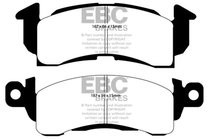 EBC Brakes - S5 Kits Yellowstuff And GD Rotors - S5KF1062