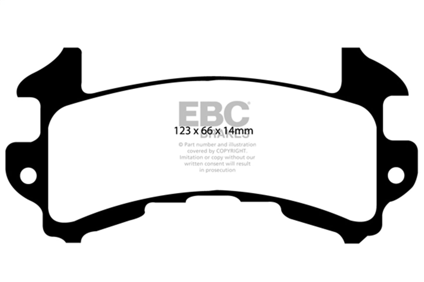 EBC Brakes - S10 Kits Greenstuff 2000 And GD Rotors - S10KF1069