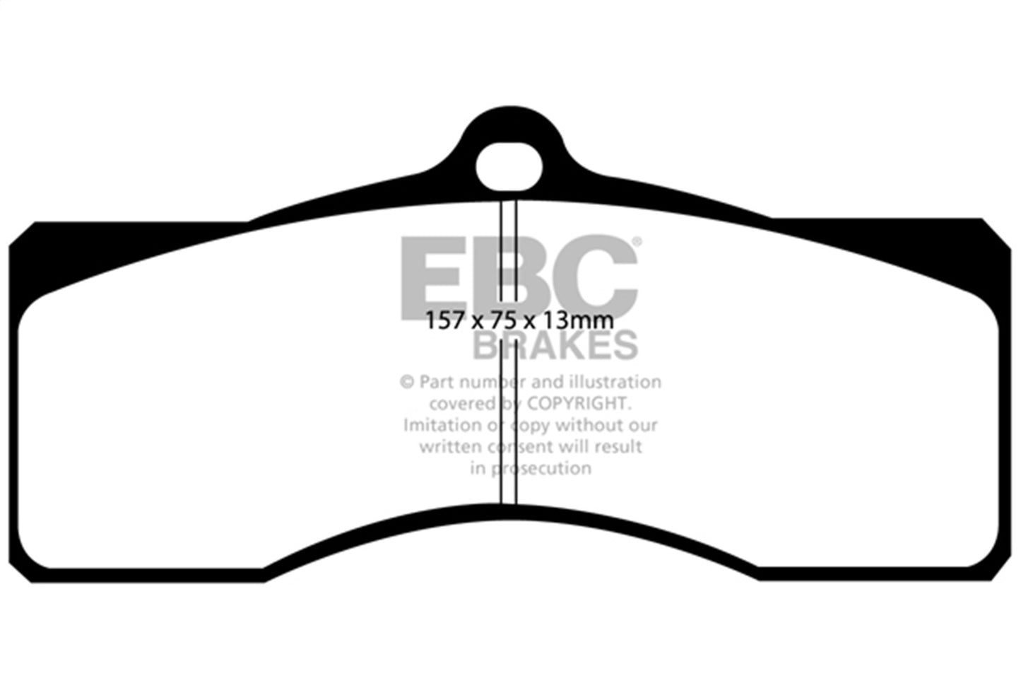 EBC Brakes - S5 Kits Yellowstuff And GD Rotors - S5KF1074