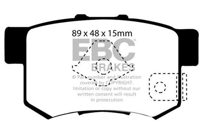 EBC Brakes - S10 Kits Greenstuff 2000 And GD Rotors - S10KR1044