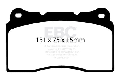 EBC Brakes - S5 Kits Yellowstuff And GD Rotors - S5KF1113