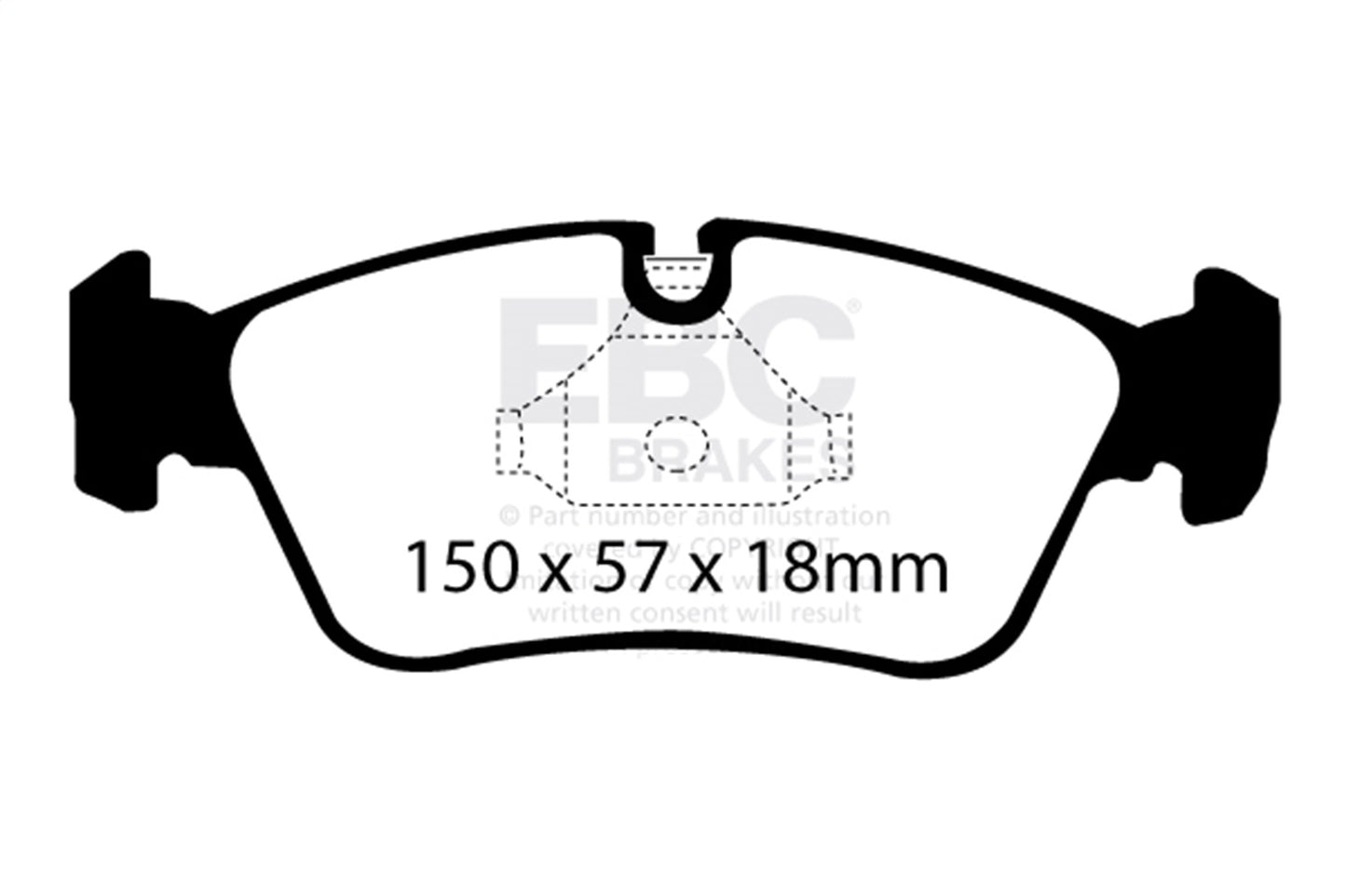 EBC Brakes - S10 Kits Greenstuff 2000 And GD Rotors - S10KF1109