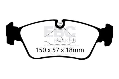 EBC Brakes - S10 Kits Greenstuff 2000 And GD Rotors - S10KF1109