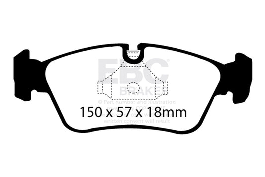 EBC Brakes - S10 Kits Greenstuff 2000 And GD Rotors - S10KF1109