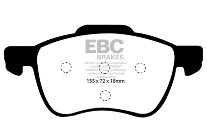 EBC Brakes - S2 Kits Greenstuff 2000 And USR Rotors - S2KF1069