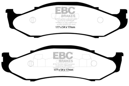 EBC Brakes - S14 Kits Greenstuff And RK Rotors SUV - S14KF1031