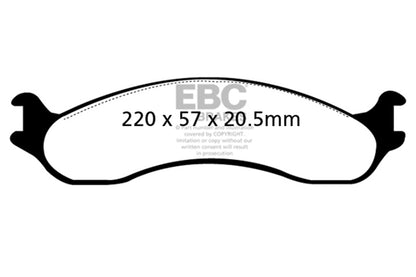 EBC Brakes - S5 Kits Yellowstuff And GD Rotors - S5KF1154