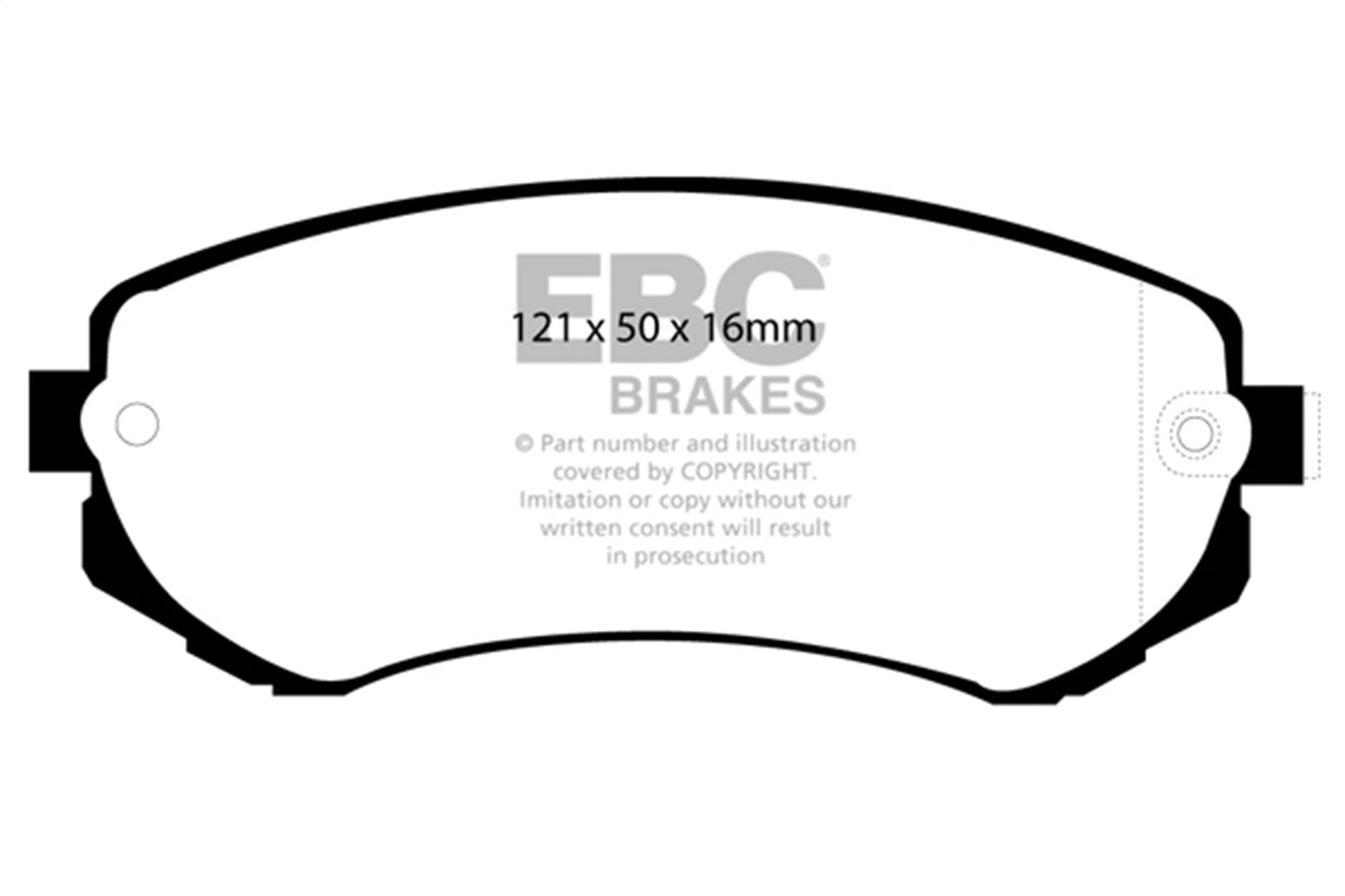EBC Brakes - S2 Kits Greenstuff 2000 And USR Rotors - S2KF1085