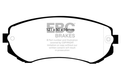 EBC Brakes - S2 Kits Greenstuff 2000 And USR Rotors - S2KF1085